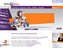 Tablet Screenshot of digital-liance.com